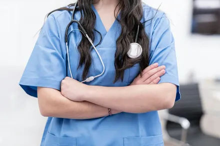 Healthcare professionals in training